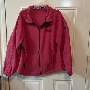 Hot Pink Pampered Chef Help Whip cancer Jacket